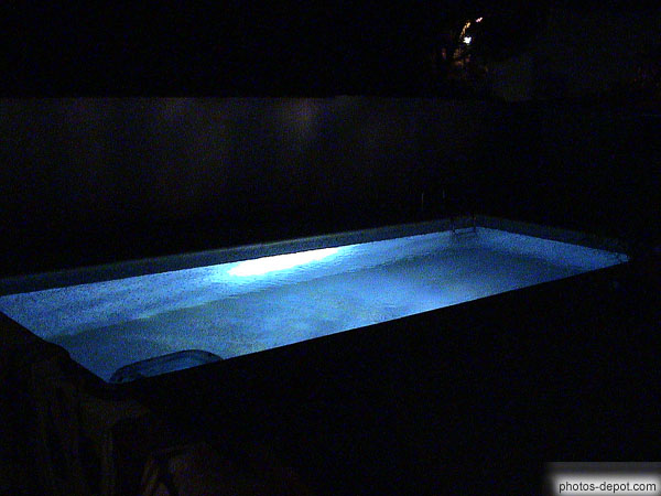 Swimming-bath night photo