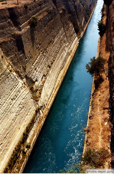 Le canal de Corinthe photo