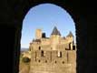 Le Ch�teau Comtal de la cit� m�di�vale / France, Languedoc Roussillon, Carcassonne, Chateau Comtal