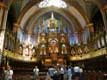 Retable et choeur de la basilique Notre Dame / Canada, Montreal, Vieux port