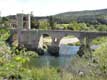 Pont fortifi� angulaire du XIe / Espagne, Garrotxa, Besalu